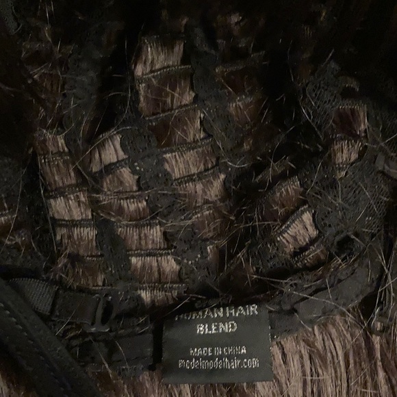 New- Model Model Human Hair blend wig (4) - Picture 7 of 7